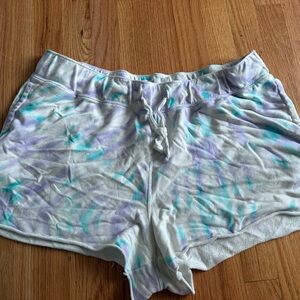 Hanes Luxe Collection Tie-Dye Shorts
